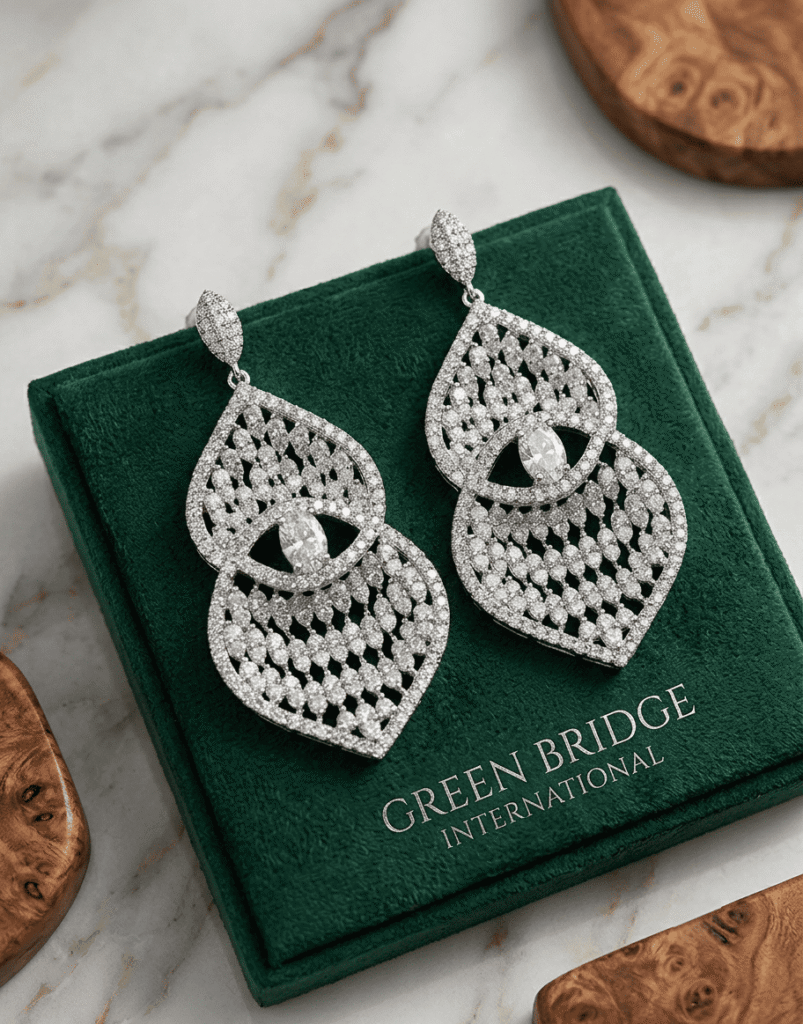 American Dimond earrings
