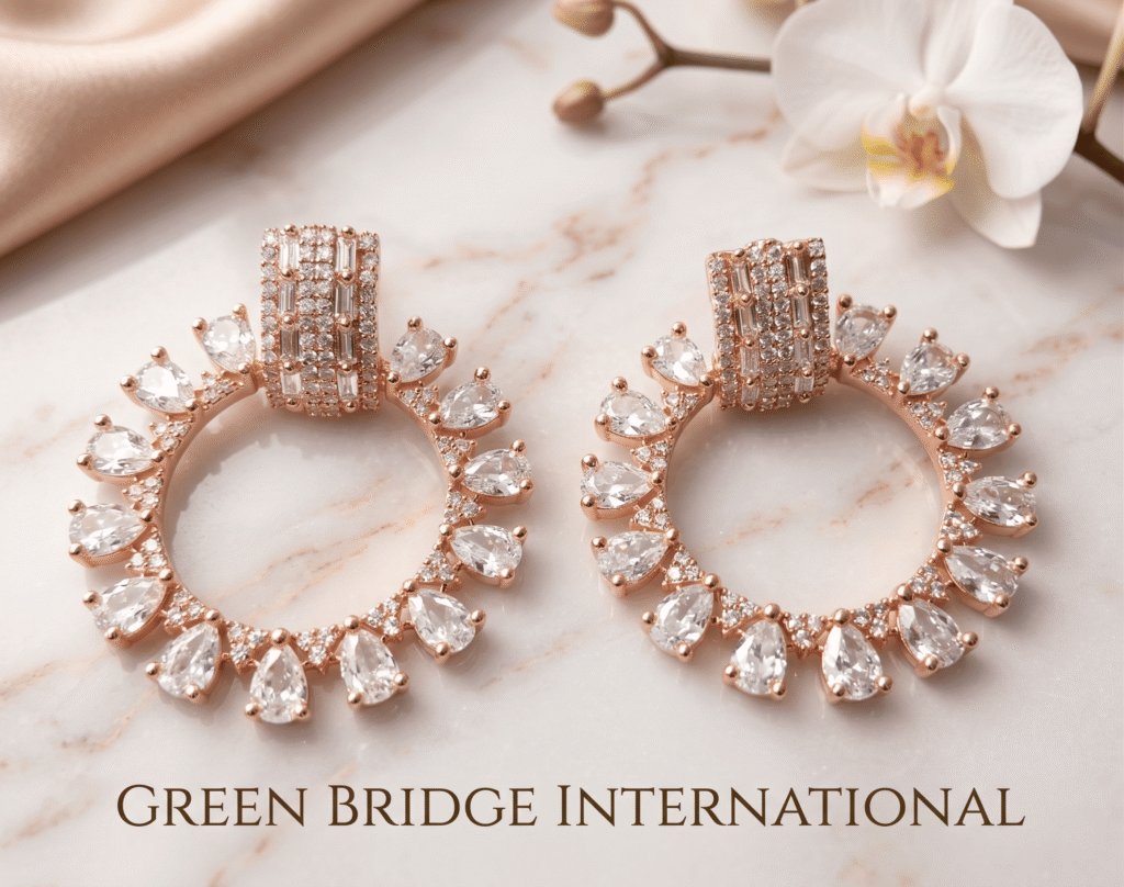 American Dimond earrings