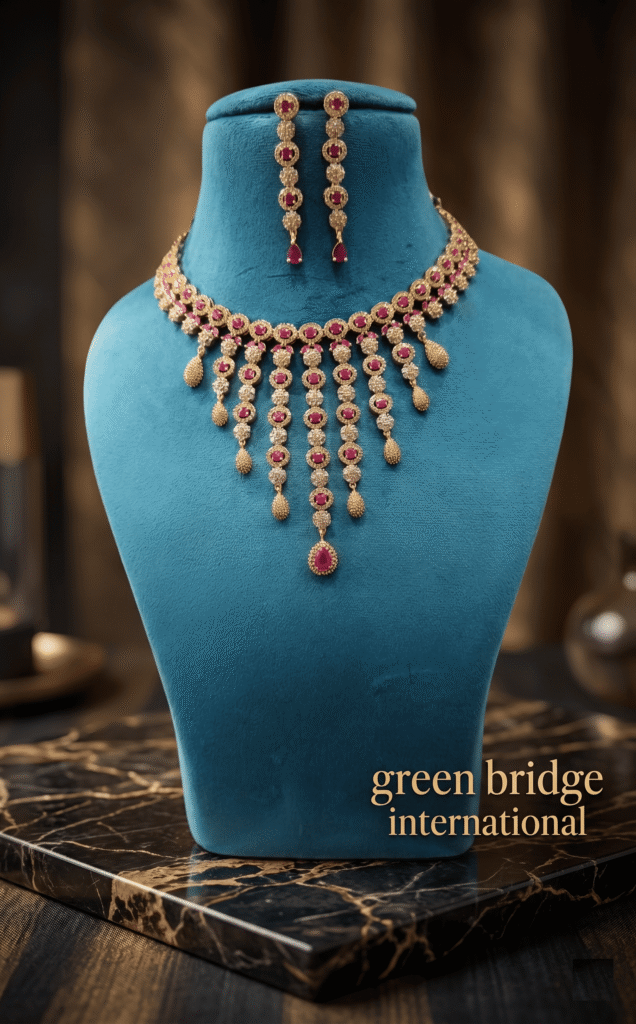 American diamond Necklace