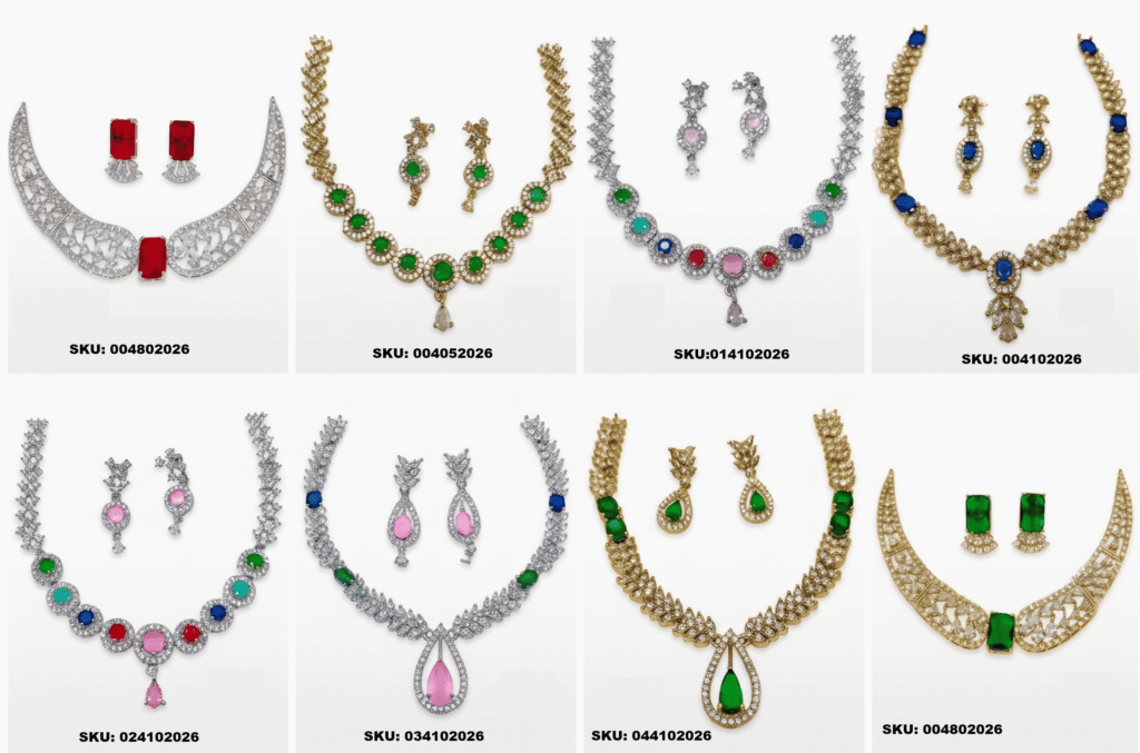 American diamond Necklace