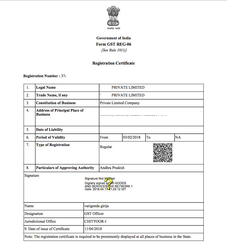 GST